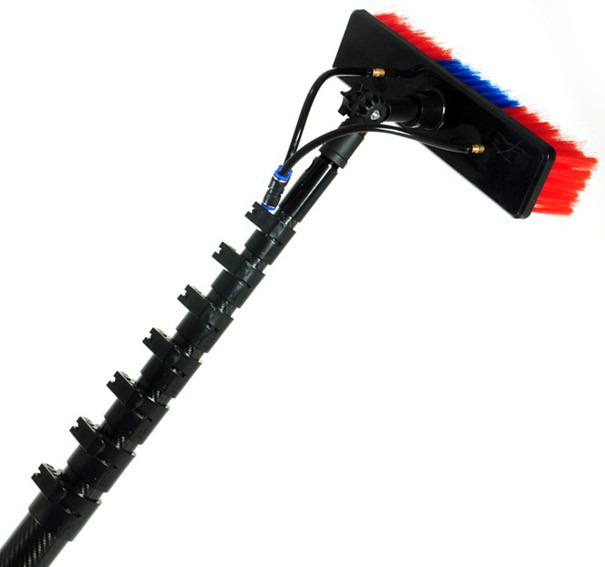 Poteau Alimenté En Eau En Fiber De Carbone De 15 m